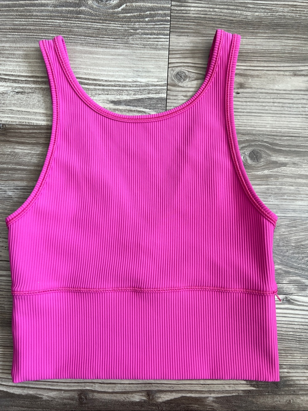 Lululemon Power Pivot Ribbed Tank Pink